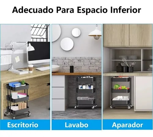 Estante Organizador Carrito Ruedas Cocin